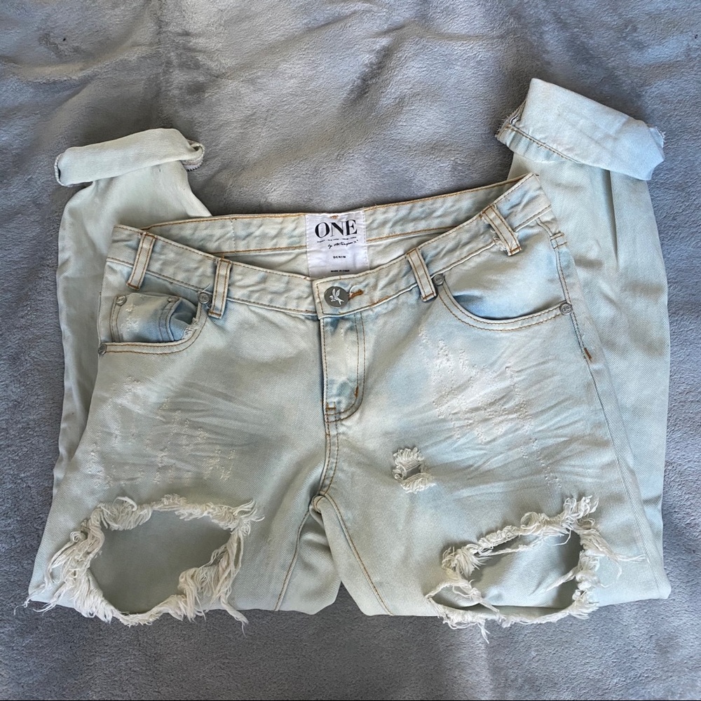 One Teaspoon Ripped Jeans - Picture 5 of 13